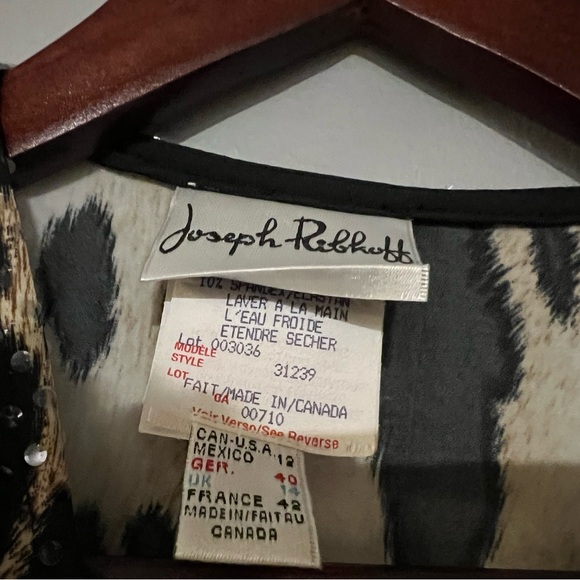 Joseph Ribkoff leopard print maxi dress - Picture 5 of 5